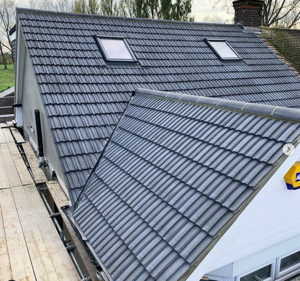 New tiled roof replacement in Haywards Heath